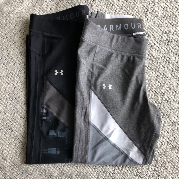 Under Armour Pants - Bundle! 2 UA Heat Gear Cropped Leggings